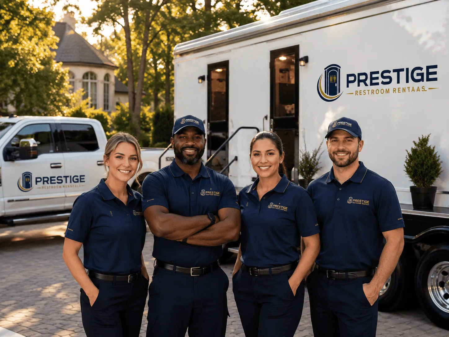 Trusted Luxury Portable Restrooms company in Spraggs, PA